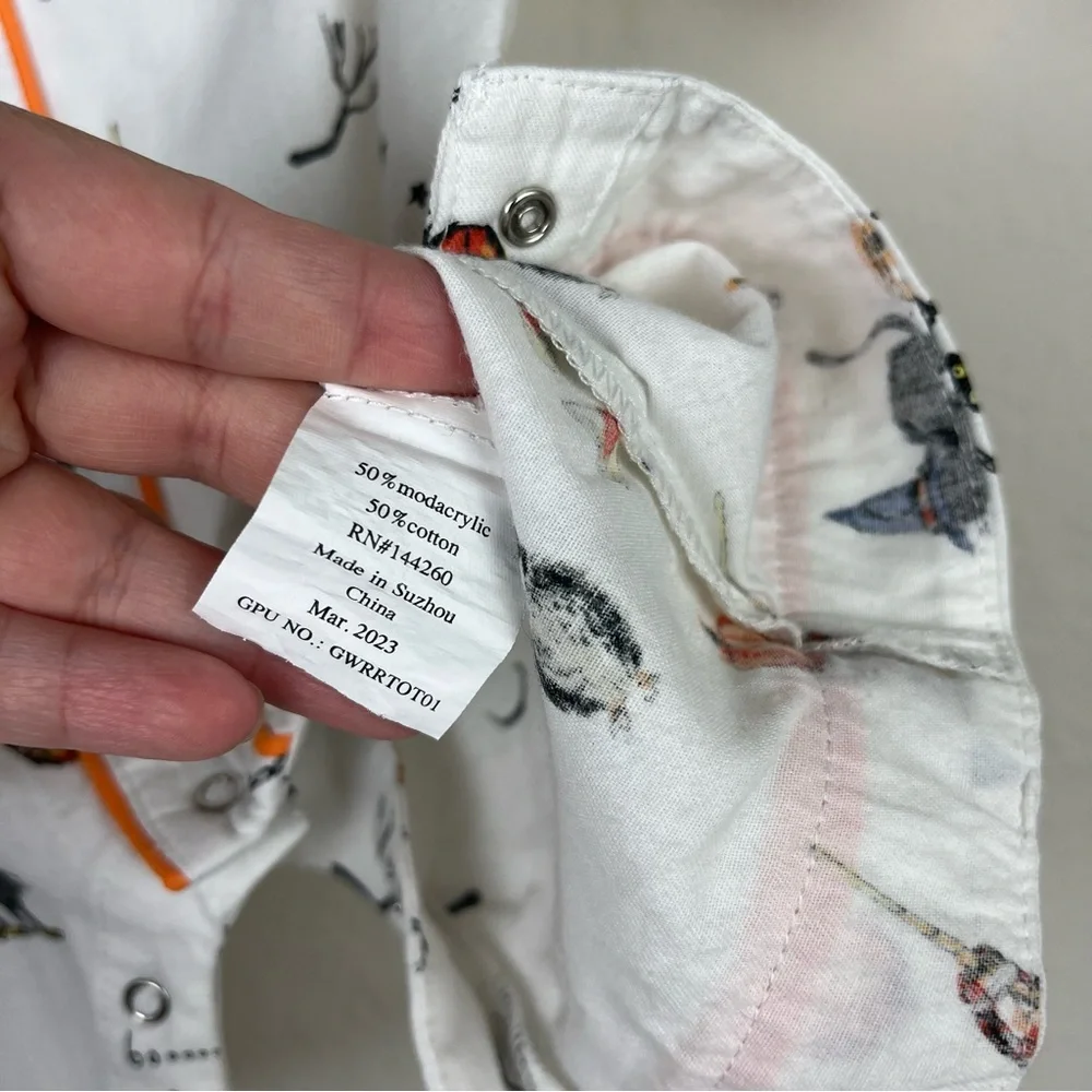 Petite Plume Baby Halloween Pajamas